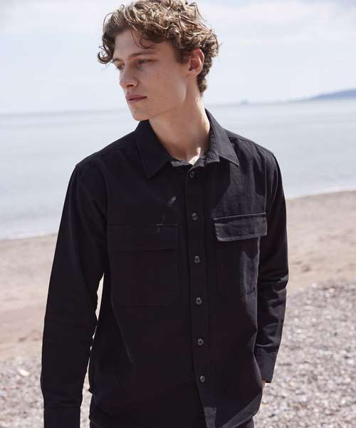Drill overshirt