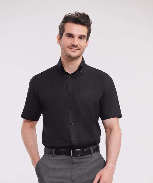 Short sleeve ultimate non-iron shirt