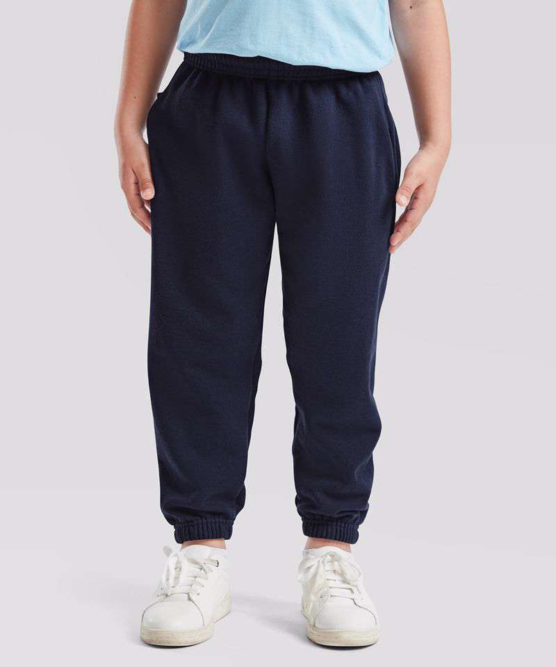 Kids classic elasticated cuff jog pants | SS323 | Blueprint Leisure Ltd